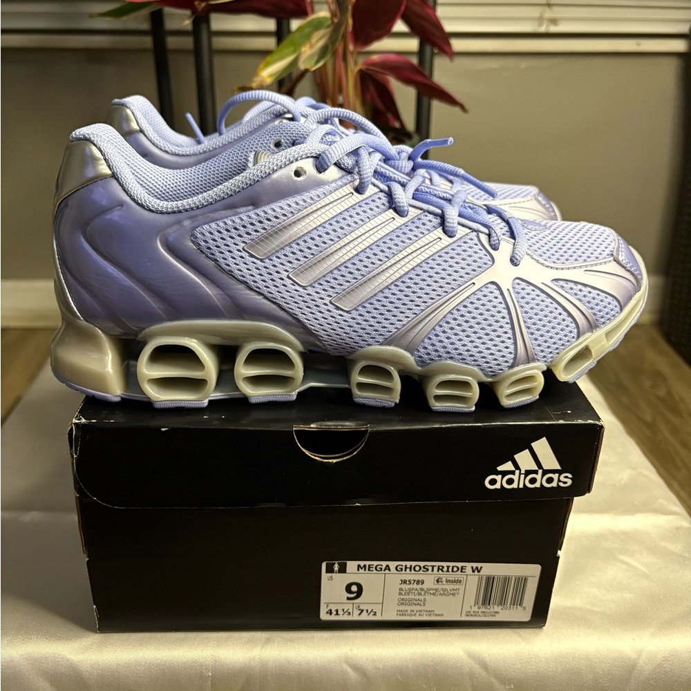 adidas Mega Ghostride W 'Blue Spark Metallic/Silver Metallic' (Size 9 Women’s)